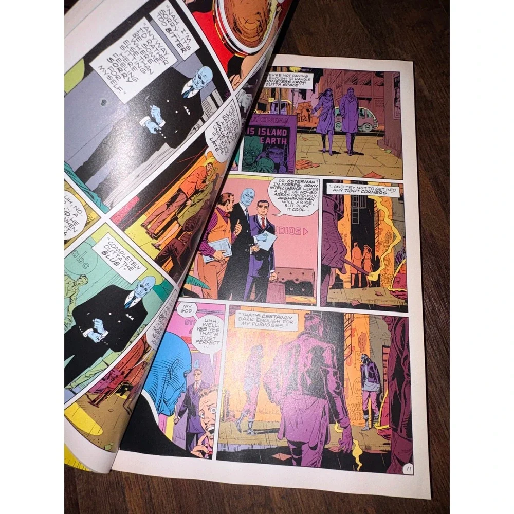 Watchmen Graphic Novel DC Comics Alan Moore Dave‎ Gibbons TPB ISBN 9780930289232